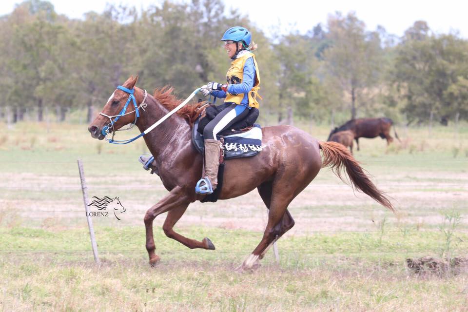 Sabrina Besi - Chapal Nabula 80 km 2017, 1.místo, Cena kondice, Argentina
